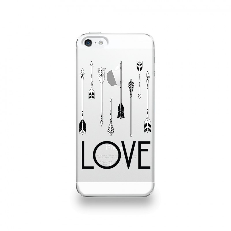 coque iphone 5 silicone love