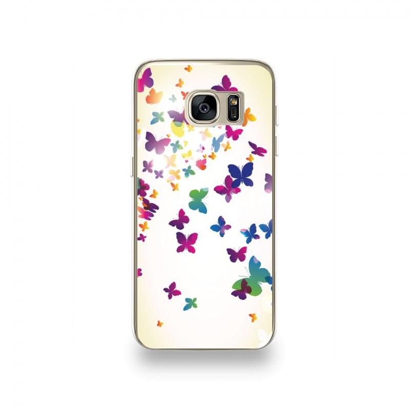 coque samsung galaxy s7 papillon