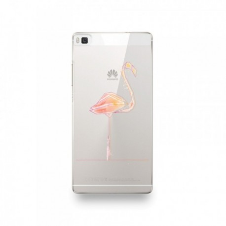 coque huawei p8 lite 2017 flamant rose