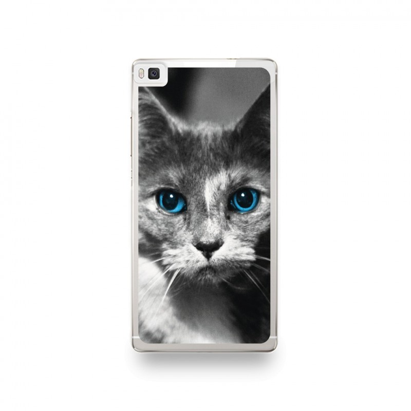 coque huawei p8 lite avec chat