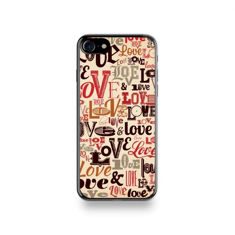 coque iphone 8 multicolore