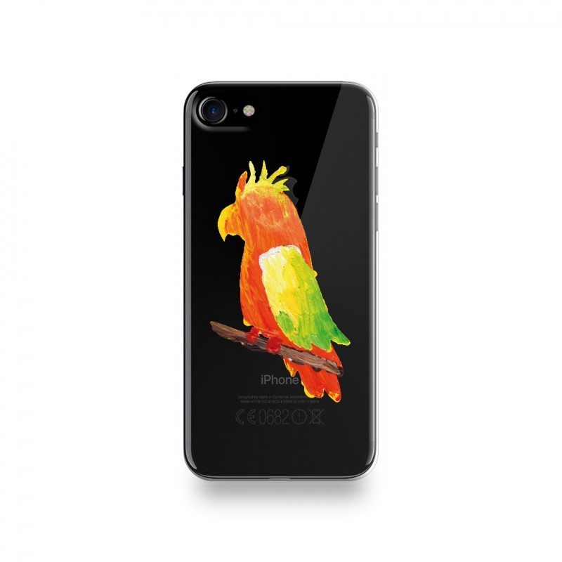 coque iphone xr perroquet