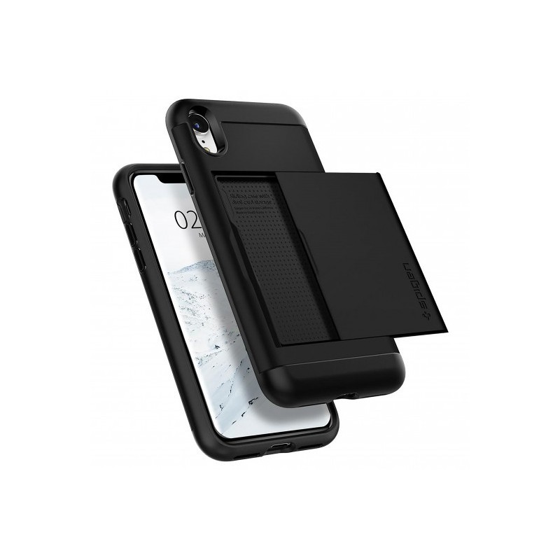 coque iphone xr slim noir