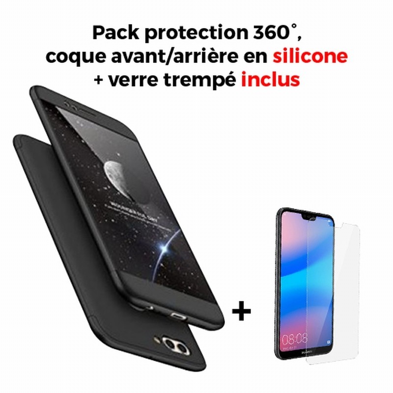 coque huawei noire