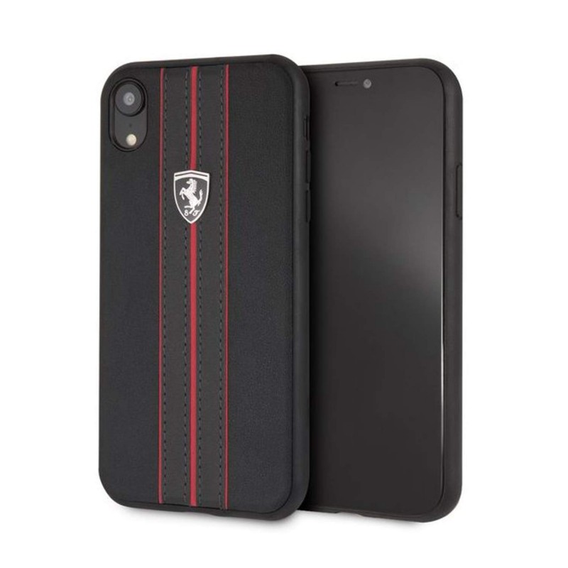 coque iphone xr ferrari rouge