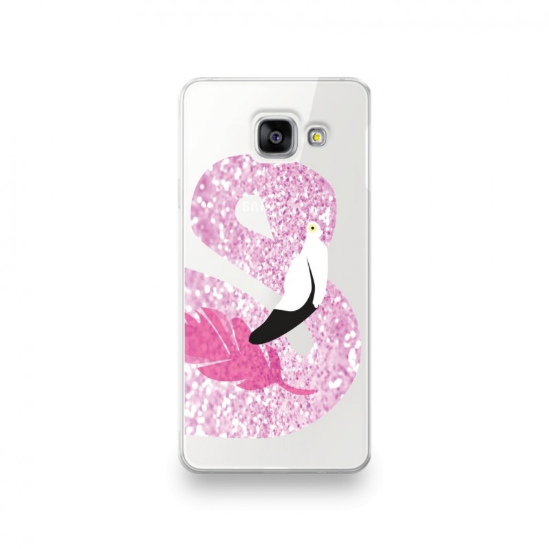 coque samsung s10 flamant rose